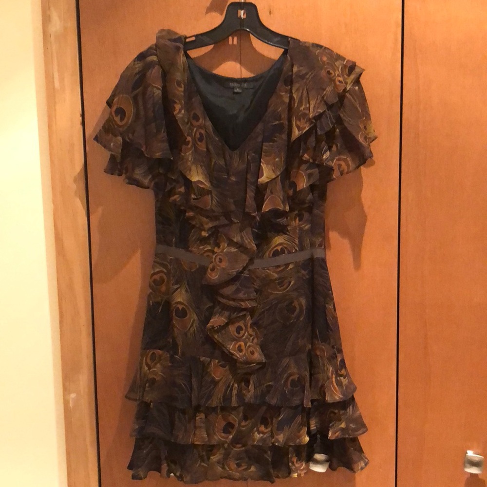 Peacock dress